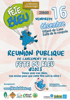 Réunion publique Fête du Bleu