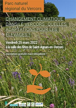 Changement climatique Vercors, adaptation élevage