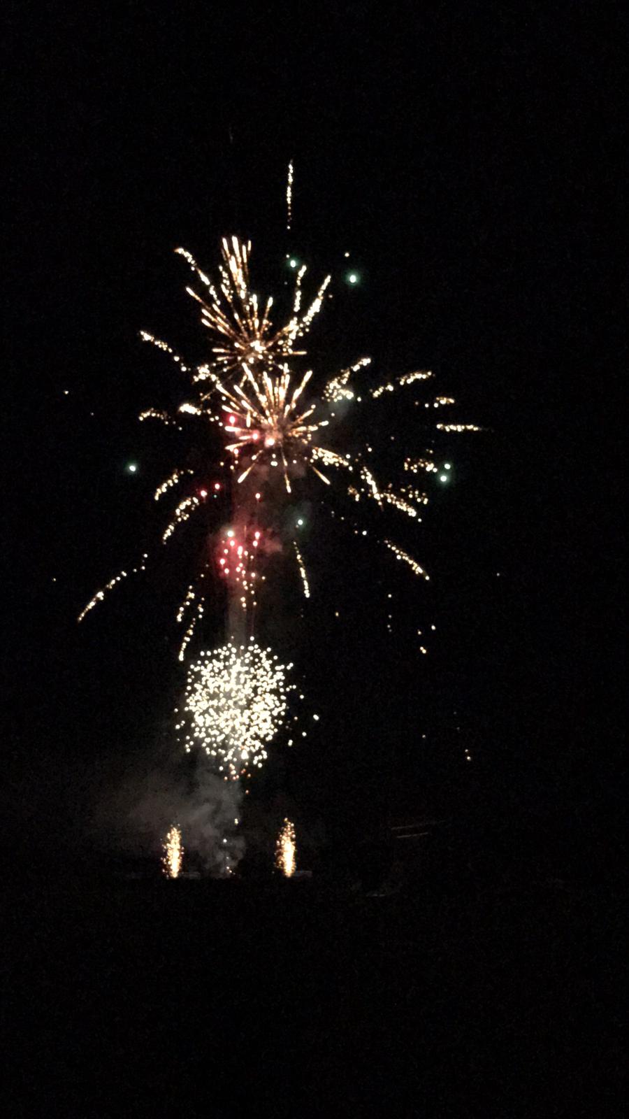 Feu d'artifice du 14 Juillet - Mens