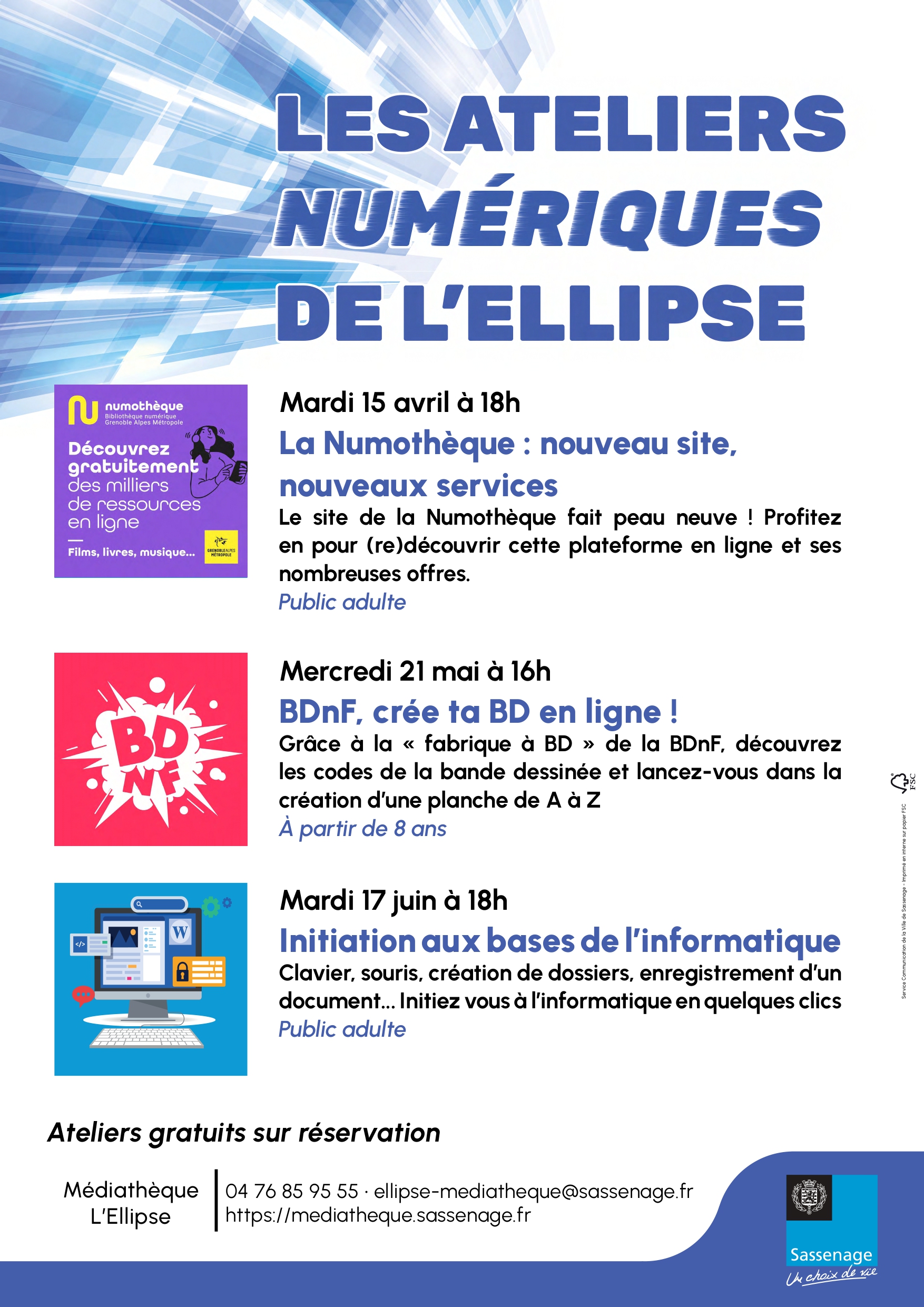 Ateliers numériques