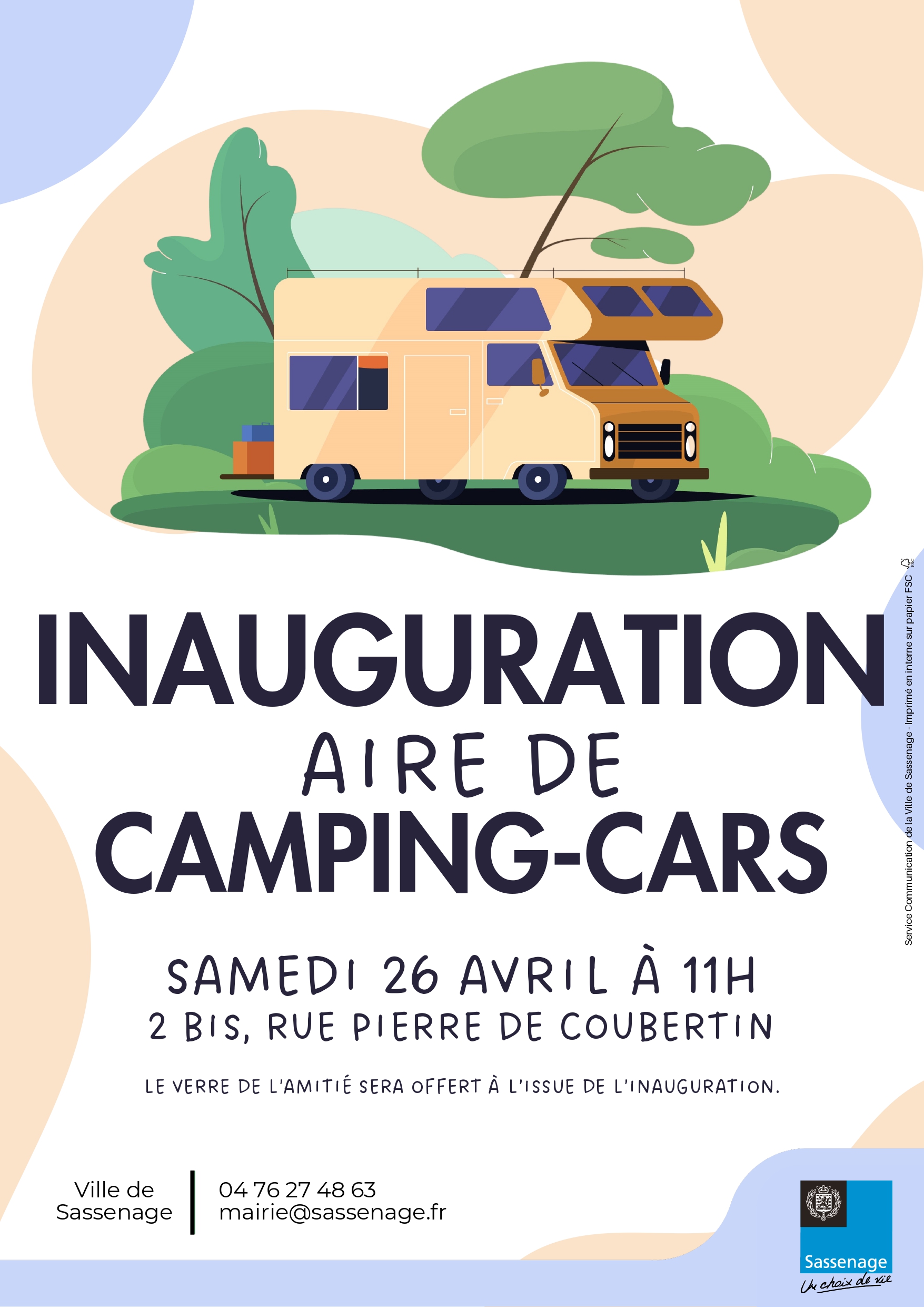 Inauguration de l'aire de camping-cars Inauguration de l'aire de camping-cars