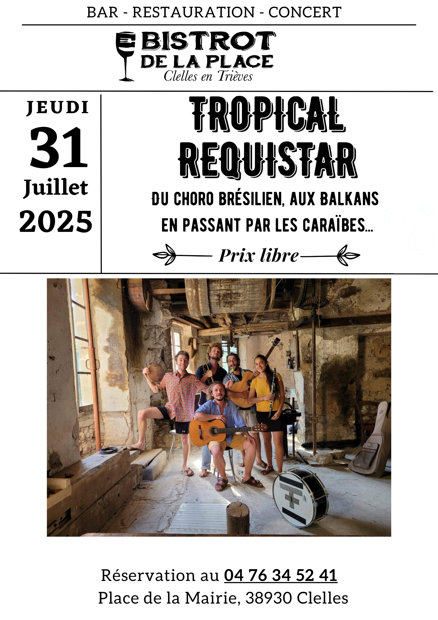 CONCERT TROPICAL REQUISTAR - 