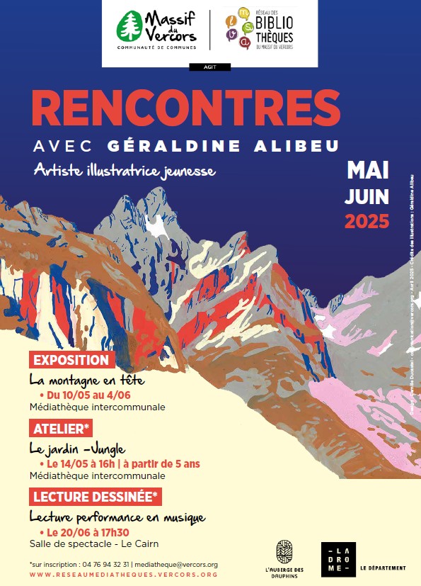 Rencontres avec Géraldine Alibeu - Lecture dessinée Rencontres avec Géraldine Alibeu - Lecture dessinée