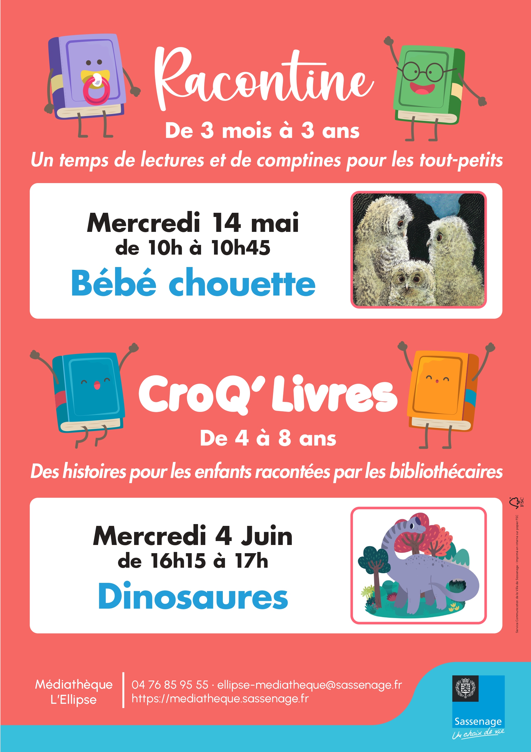 Croquʼlivres - Dinosaures
