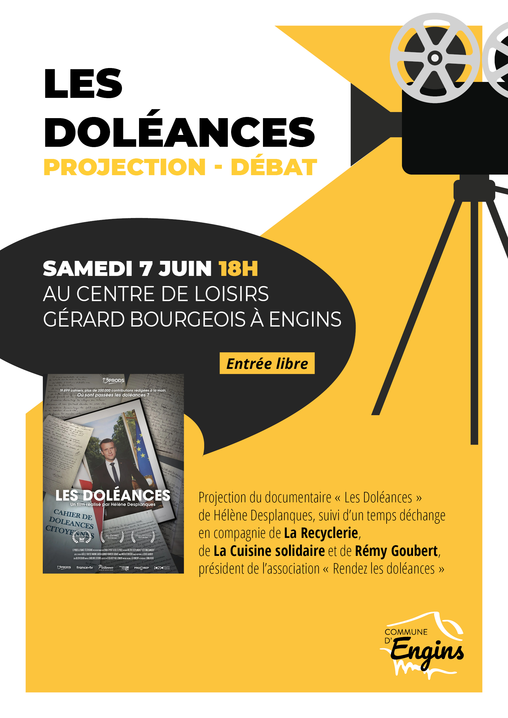 Projection-Débat : Les Doléances Projection-Débat : Les Doléances