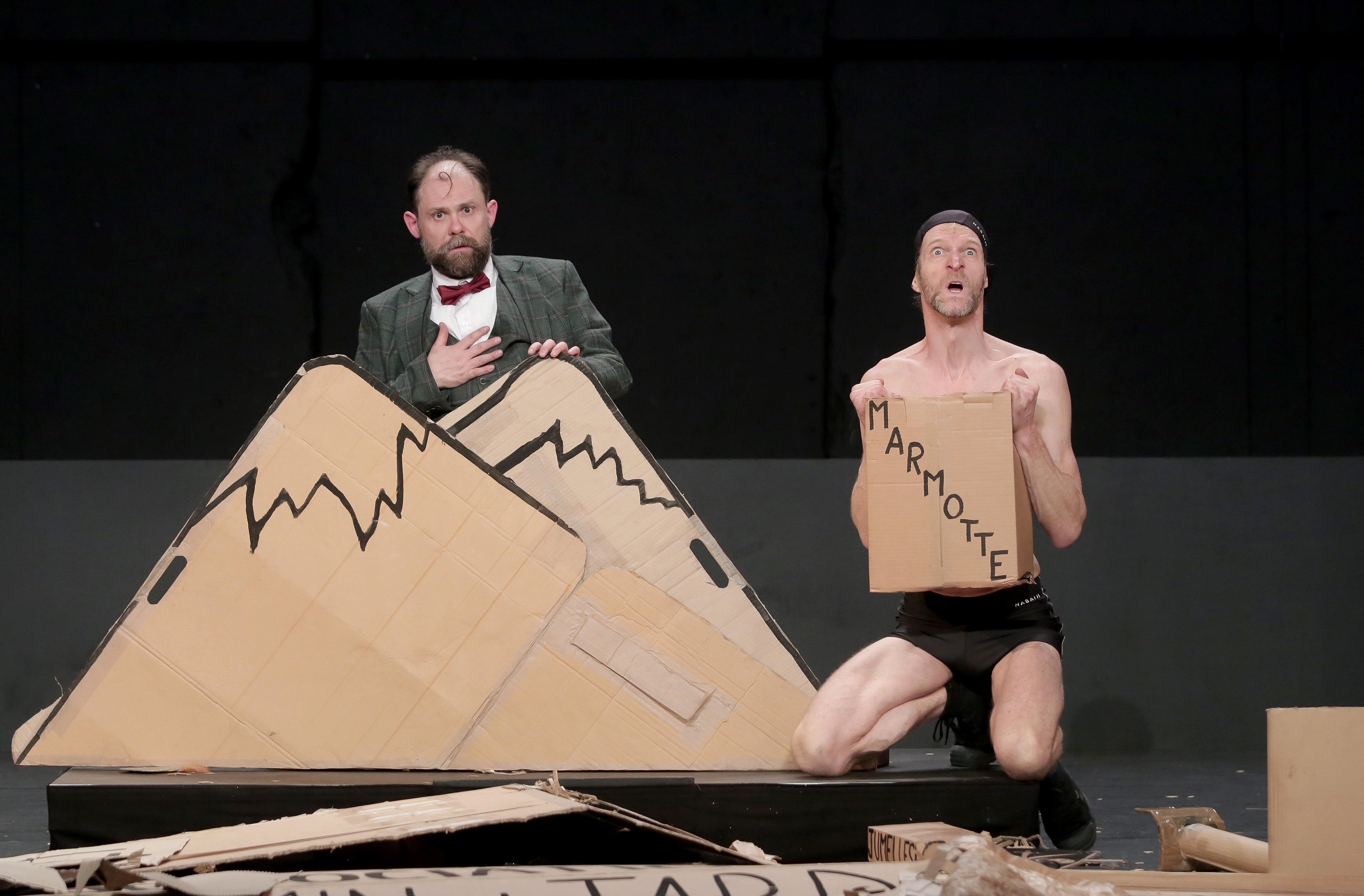 Hors les murs - Les gros patinent bien - Cie Les Fils du Grand Réseau