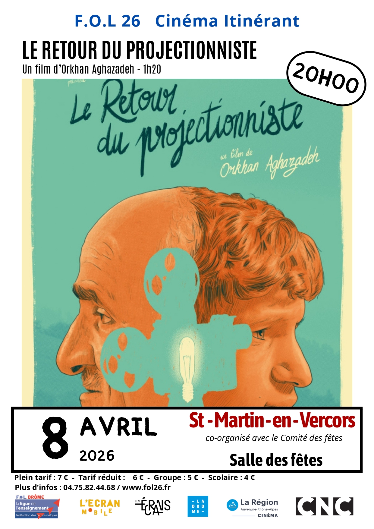 Cinéma "Le retour du projectionniste"