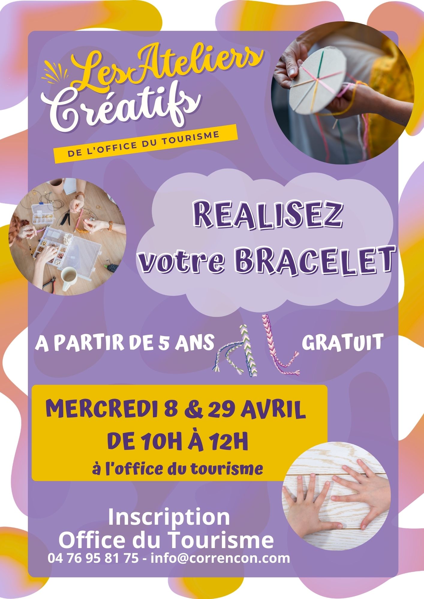 Atelier création de bracelet