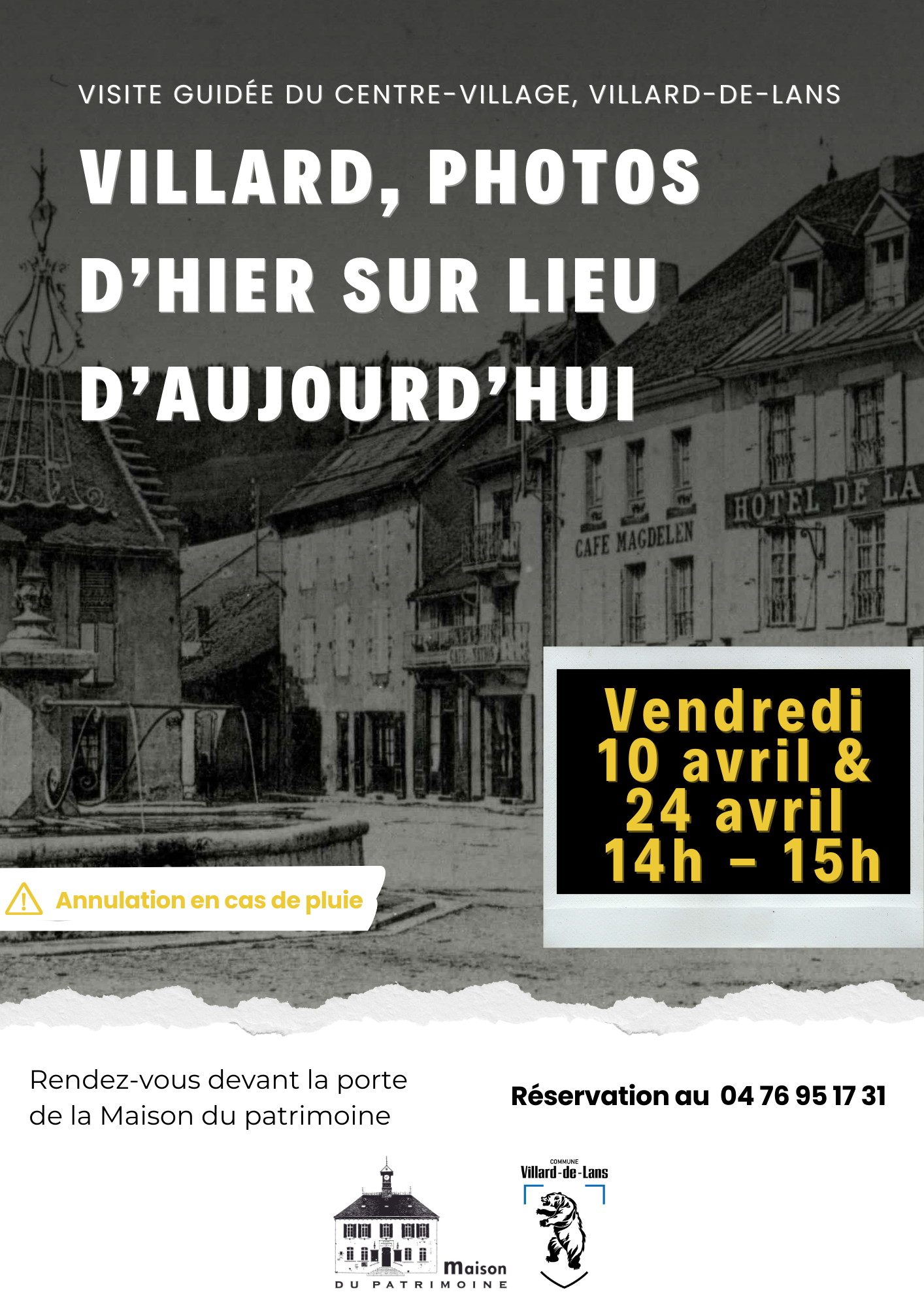 Visite du village de Villard de Lans