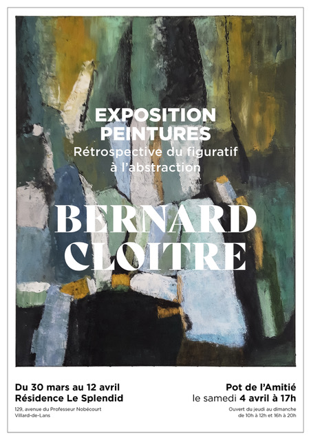 Vernissage des œuvres de Bernard Cloitre