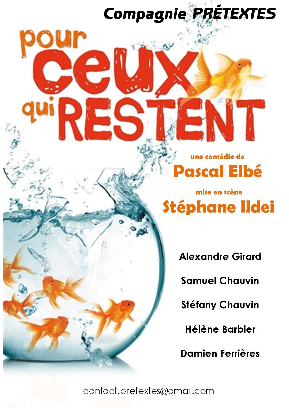 Théâtre : Pour ce qui restent