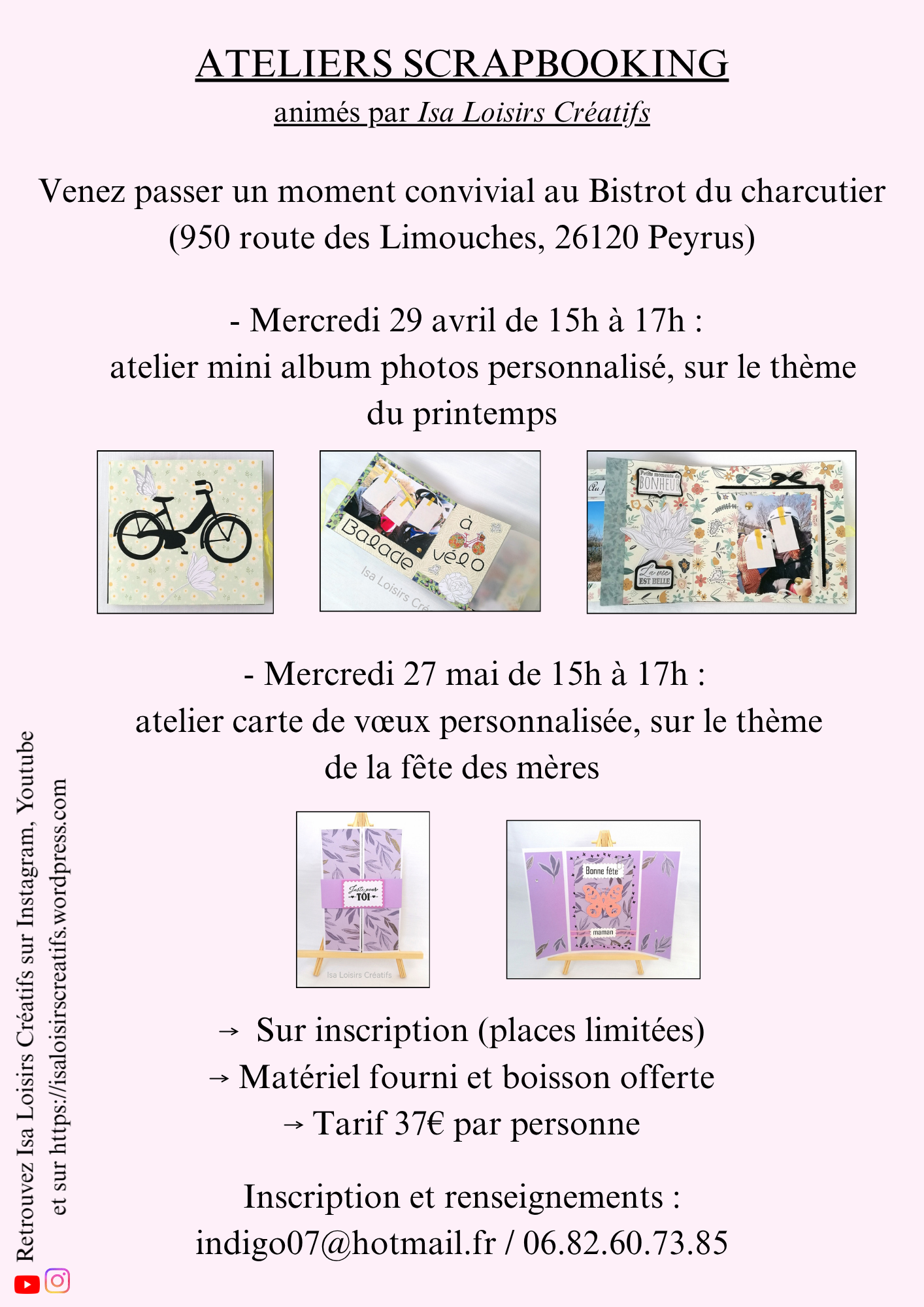 Atelier scrapbooking