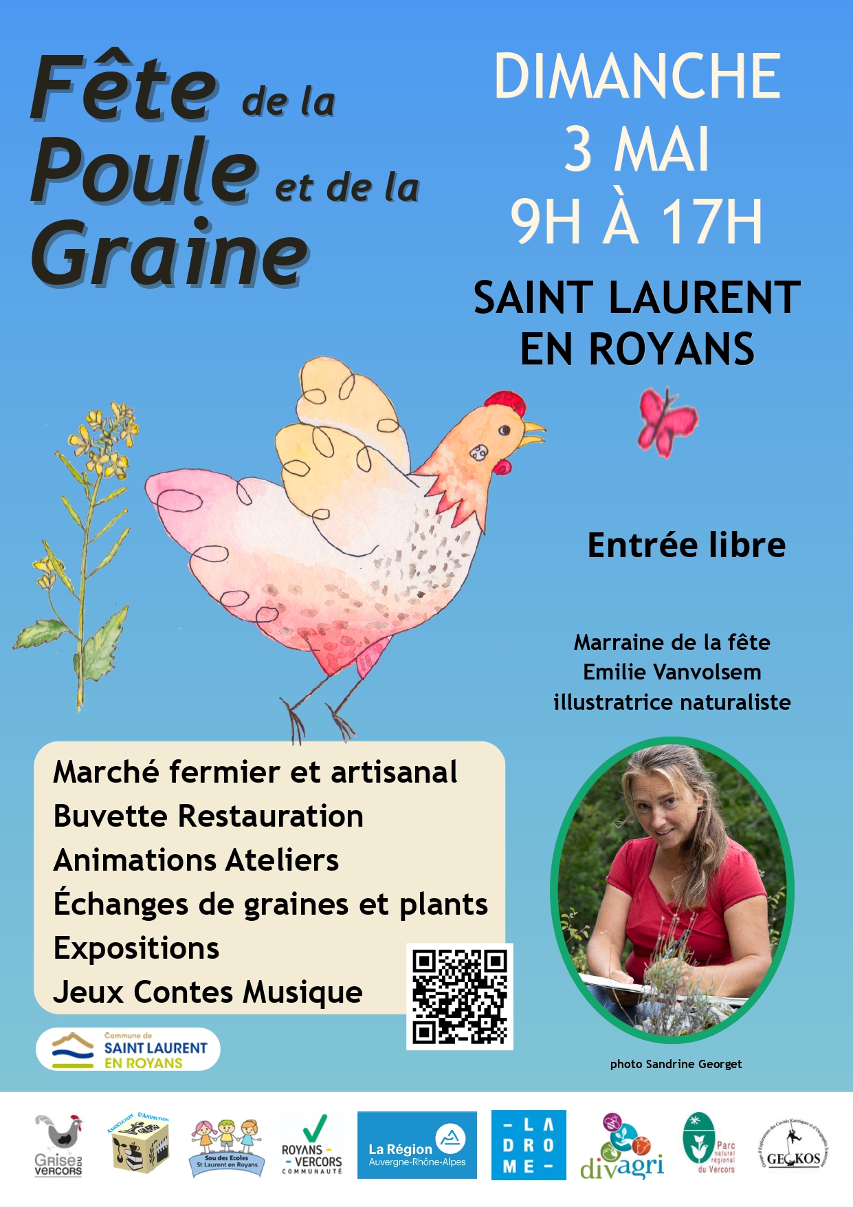 Exposition d'aquarelles "Nature Vivante" d'Emilie Vanvolsem