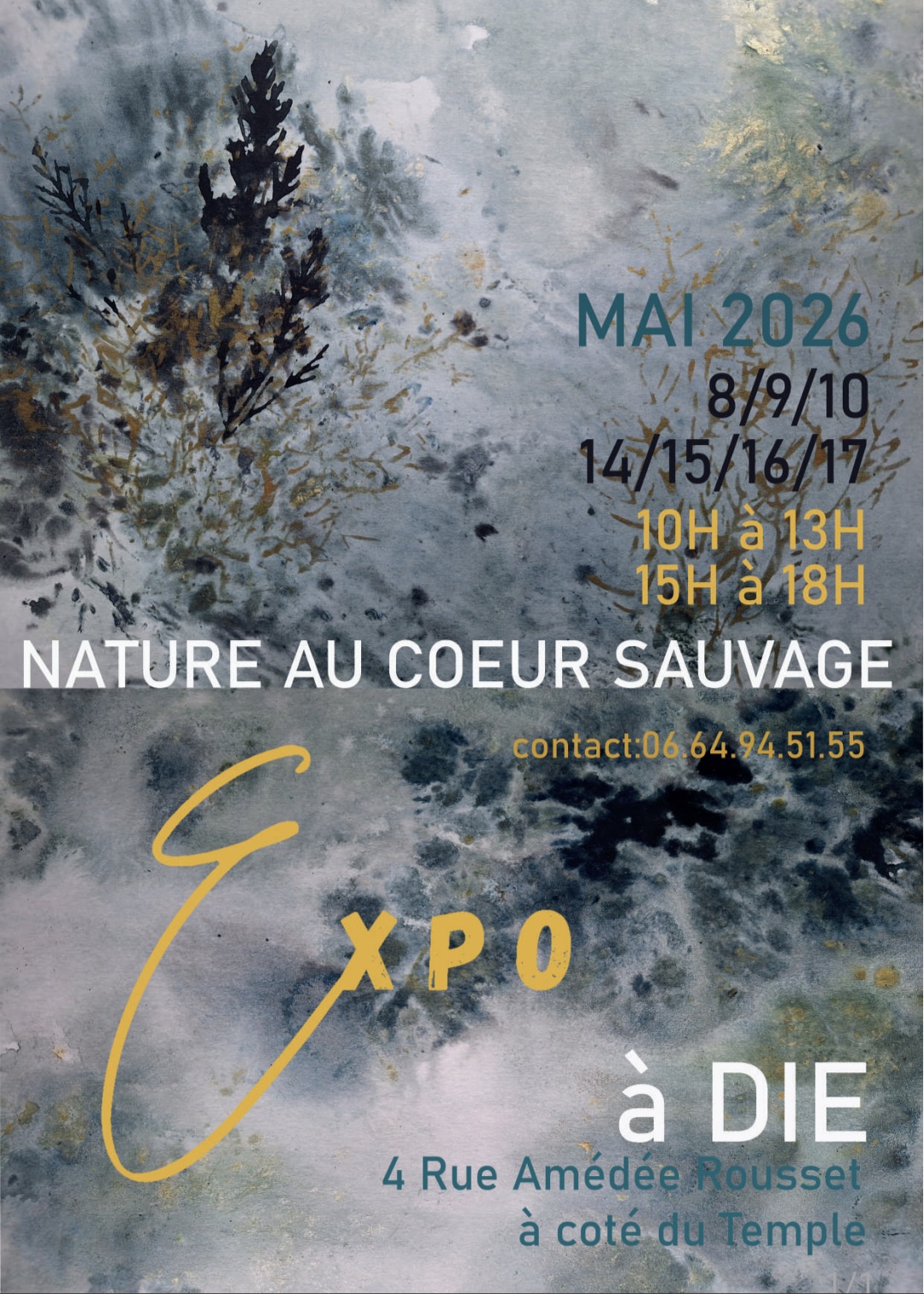 Exposition de peinture- Nature au coeur sauvage