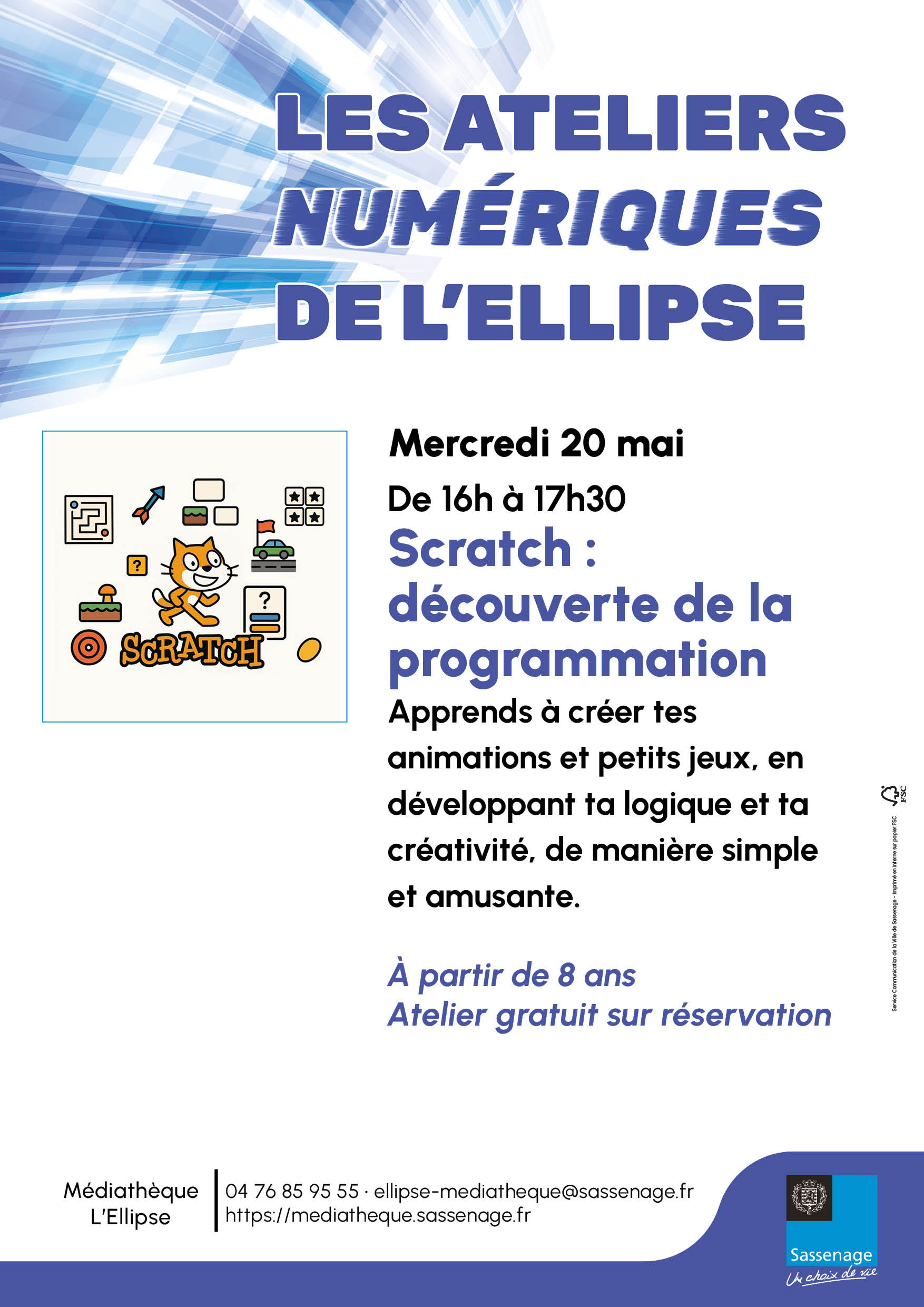 Atelier numérique – Scratch