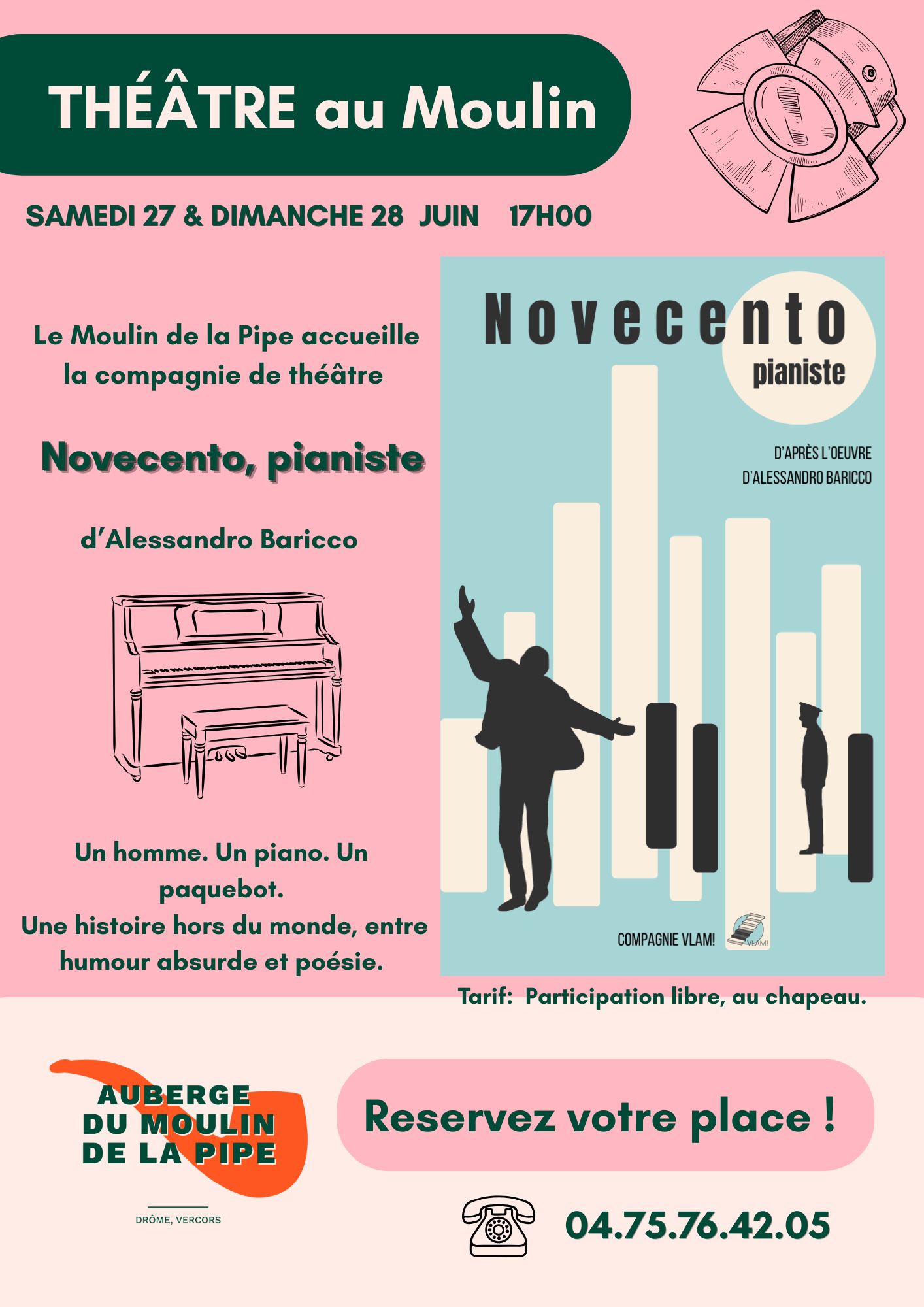 Théâtre – Novecento
