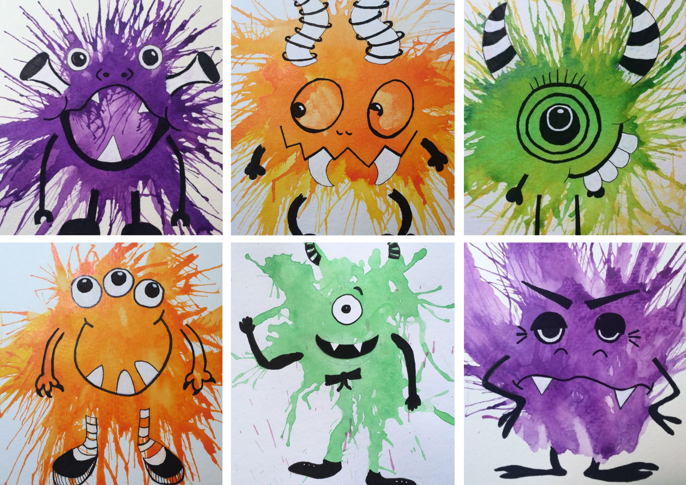 Atelier créatif : peinture à souffler