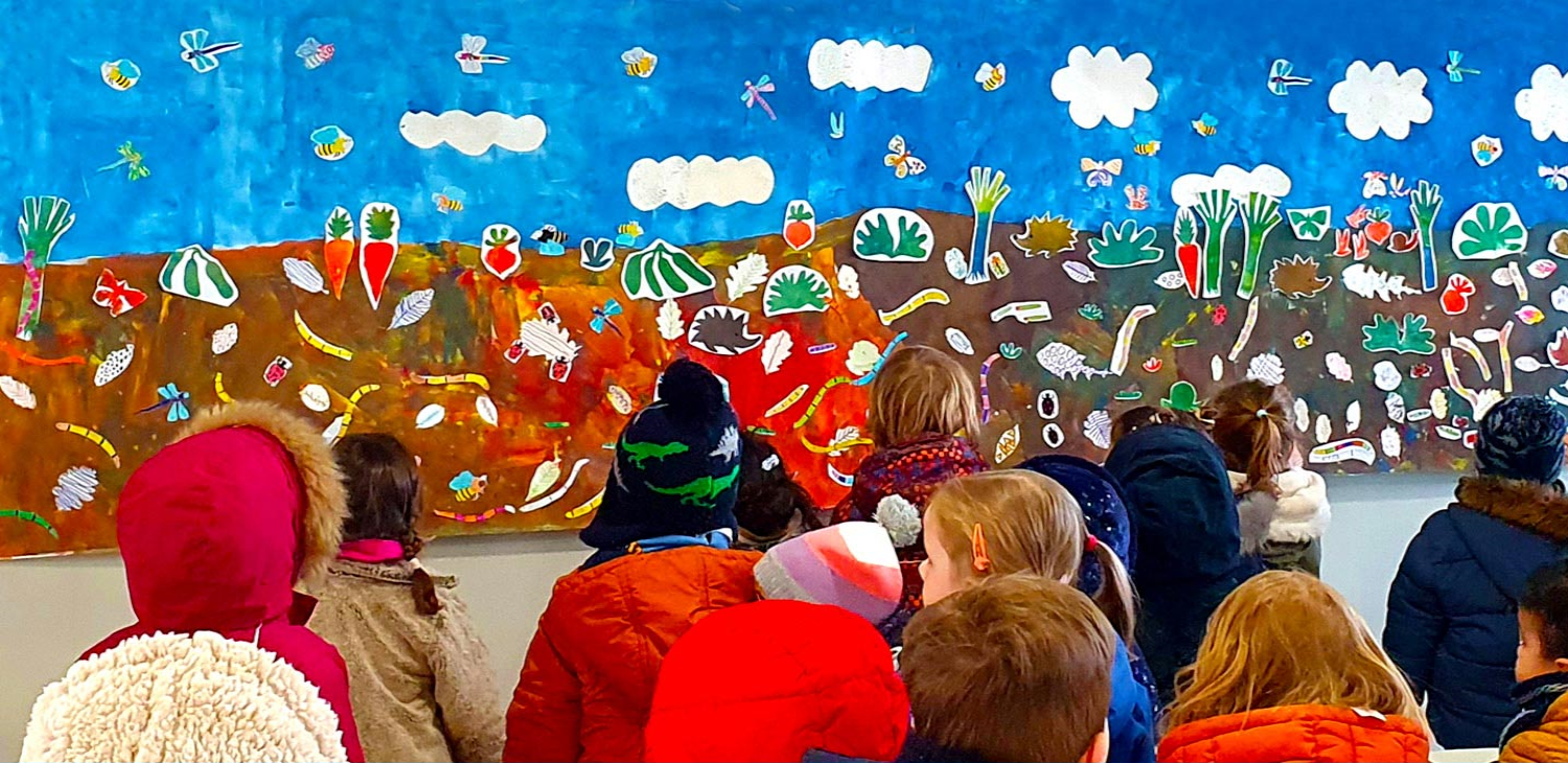 Exposition- Fresque du jardin