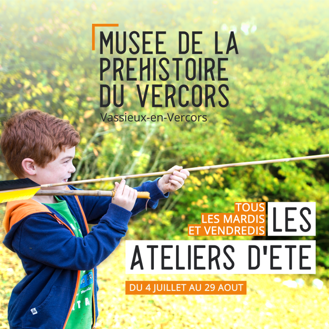 Les ateliers d'été au Musée de la Préhistoire