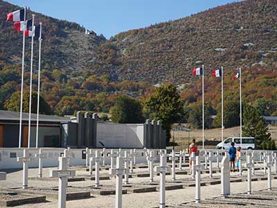 Visite hors les murs nécropole Vassieux en Vercors