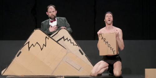 Hors les murs - Les gros patinent bien - Cie Les Fils du Grand Réseau