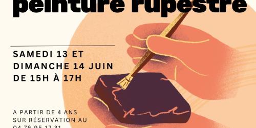 Maison du Patrimoine : Atelier pochoir et peinture rupestre