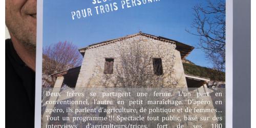 Théâtre : La Ferme du bois fleury (humour et agriculture de Fred Dubonnet)