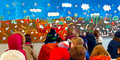 Exposition- Fresque du jardin