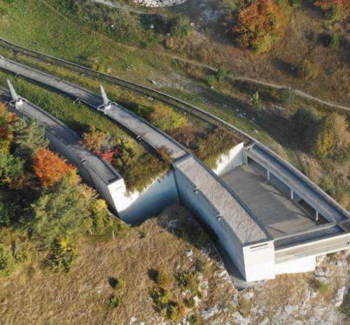 Mémorial de la Résistance en Vercors : l'architecture